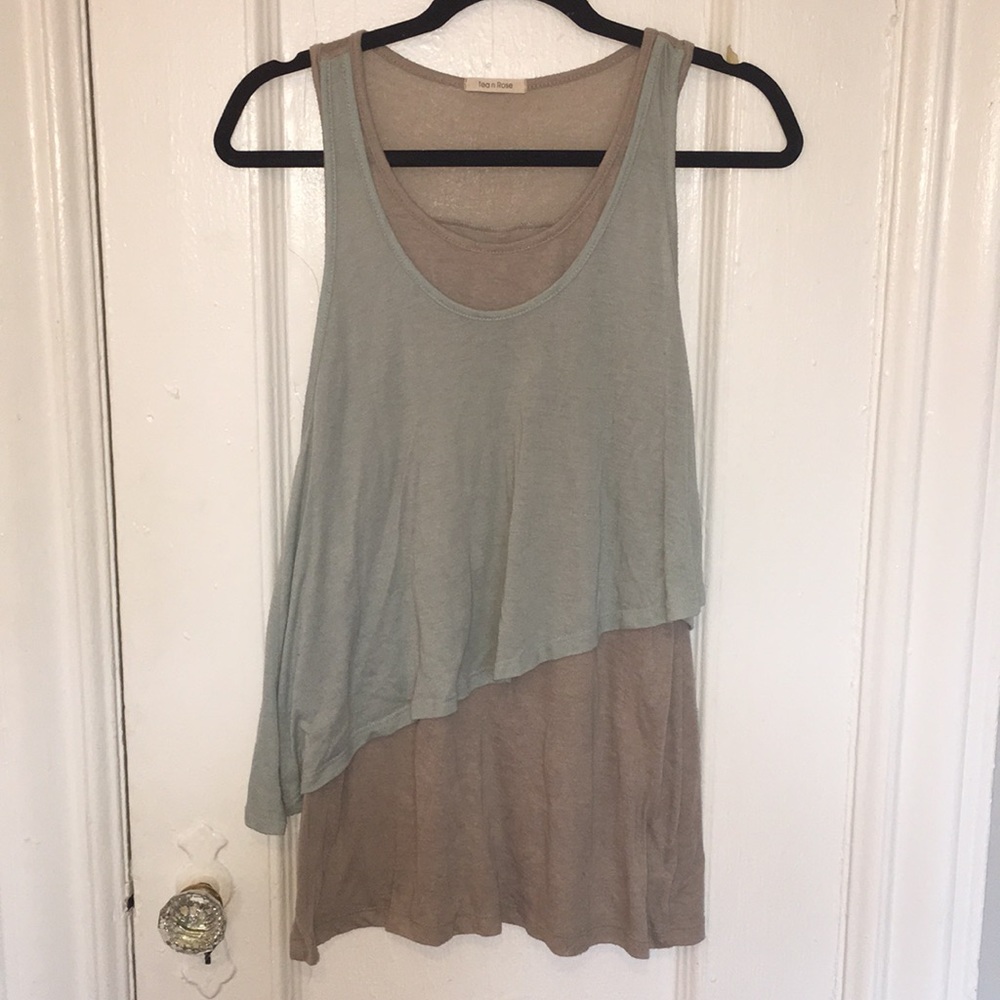 Layered tank top